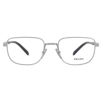 Prada Demo Rectangular Mens Eyeglasses PR B51V 1BC1O1 53