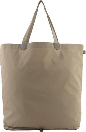 Pourchet Easy Travel Tote - Dames - Shoppers - Beige - ONE Size - Leer - Tassen