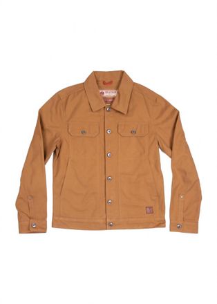 Iron And Resin Mens Mechanic Jacket In Union Brown