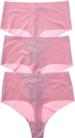 Wacoal B.TemptD By Wacoal 3Pk B.Bare Hi-Waist Thong