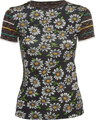 Missoni T-shirt con stampa 2024 - Nero