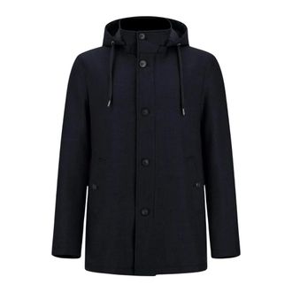 Herno Hombre, Abrigos, Azul, Talla: L