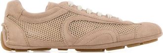 Prada Powder Pink Lace Up Sneakers