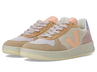 Veja V-10 (Extra White/Emeraude/Sahara) Womens Shoes