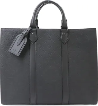 Louis Vuitton Black Monogram Monogram Handbag Tote Bag (Pre-Owned)