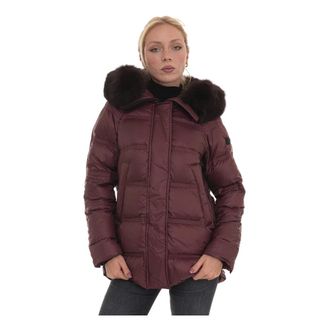 Peuterey Takan MQN 04 FUR Jacket - - Jackets - Donna - Rosso - XS