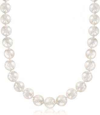 Ross-Simons 13.5-14mm Shell Pearl Necklace With Sterling Silver