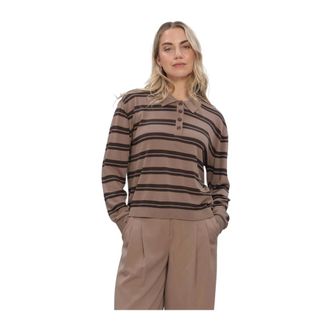 Moss Copenhagen Dorothea Faustina Shirt AOP - Dames - Truien - Veelkleurig - Maat: S/M Linnen