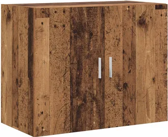 vidaXL Armario De Pared Madera Envejecida 80 X 42,5 X 64 Cm Vidaxl