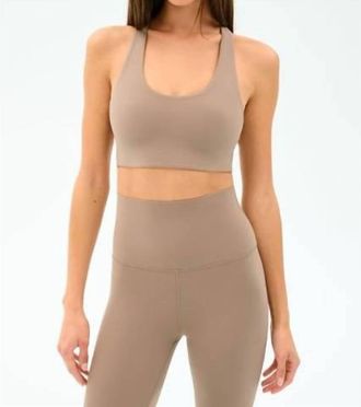 SPLITS59 Womens Sara Airweight Bra In Latte