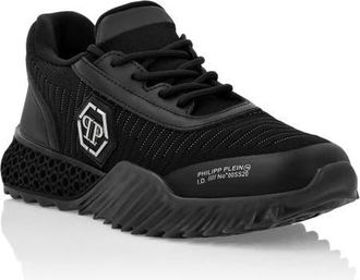 Philipp Plein Runner Sneaker Hexagon Unisex in Black at Nordstrom, Size 46