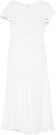 Gimaguas Mary Ruffled Midi Dress