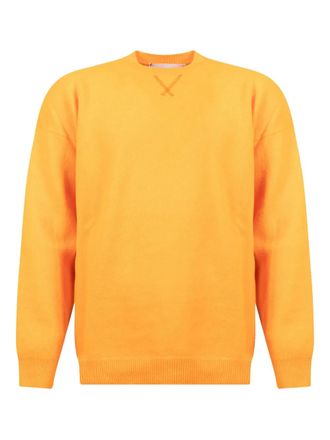 Amaranto crew-neck sweater - Orange