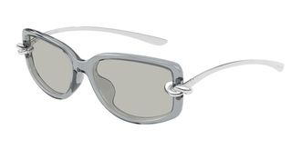 Bottega Veneta BV1440SA Asian Fit 004 Womens Sunglasses Grey Size 59