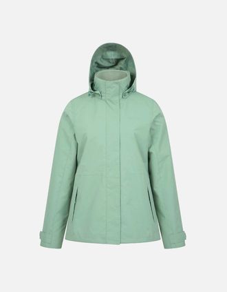 Mountain Warehouse Womens Mountain Warehouse Womens/Ladies Fell 3 in 1 Water Resistant Jacket - Green - Size: 12