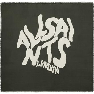 AllSaints Orlando Large Scarf in Black at Nordstrom Rack