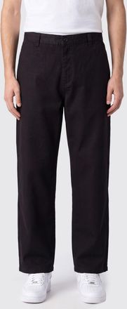 Carhartt Work in Progress Pantaloni wide leg Brady in cotone con logo posteriore