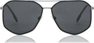 Burberry BE3139 OZWALD 114487 Mens Sunglasses Black Size 58