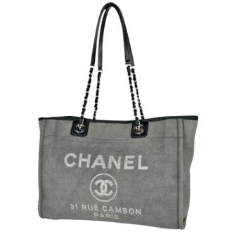 Chanel Pre-owned Tela bolsos-chanel - Pre-owned - Mujer - Gris - ONE SIZE