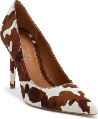 Steve Madden Reya Genuine Calf Hair Pump in Brown Multi at Nordstrom Rack, Size 8.5