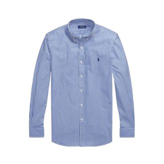 Polo Ralph Lauren Casual Shirts, male, Blue, XL, Stylish Blu/white Polo Shirt