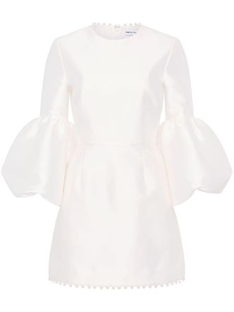 Rebecca Vallance Cristine pearl-embellished minidress - White
