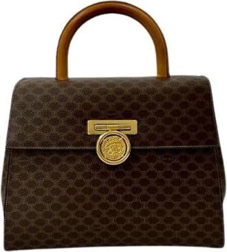 Celine Pre-owned Handbags, female, Brown, Size: ONE SIZE Pre-owned Vintage Handbag