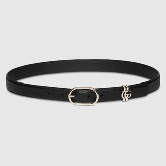 Gucci Belt With Oval Buckle, Size 105