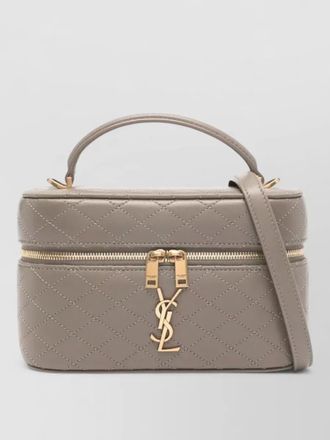 Saint Laurent gaby vanity calf leather quilted crossbody bag