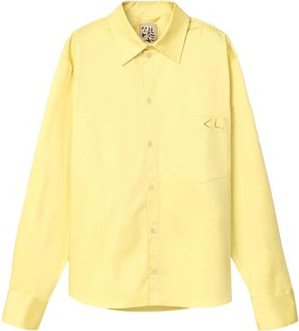 Camperlab Camicia con stampa - Giallo