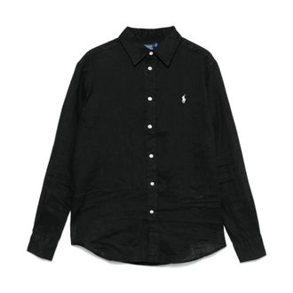 Polo Ralph Lauren Donna, Camicette, Nero, XL, new