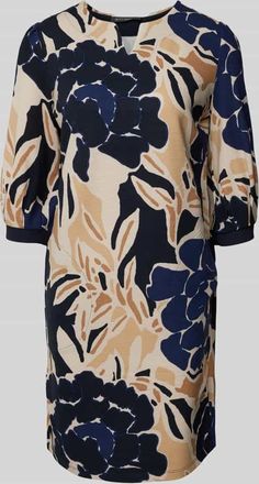 Betty Barclay Minikleid mit V-Ausschnitt in Marine, Größe 40