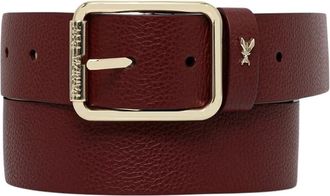 Patrizia Pepe Cintura Larga in Pelle - - Accessories - Donna - Marrone - M
