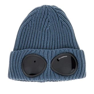 C.P. Company Wool beanie hat with lenses Man One Size