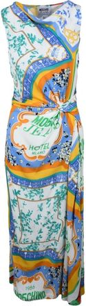 Moschino Maxi Dresses, female, Multicolor, Size: S Abito lungo