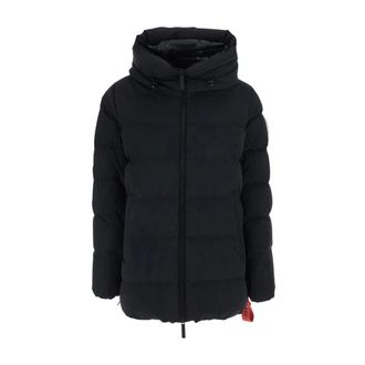 Afterlabel Levi Down Jacket - Dames - Jassen - Zwart - Maat: S Leer