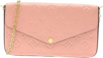 Louis Vuitton Pre-owned Cross Body Bags, female, Pink, Size: ONE SIZE Pre-owned Monogram Empreinte Pochette
