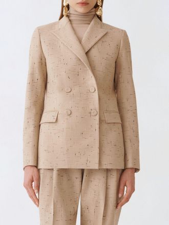 Fabiana Filippi Blazer doppiopetto Fabiana Filippi in misto lana e cotone