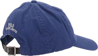 Polo Ralph Lauren Mens Baseball Cap Blue Cotton Hat
