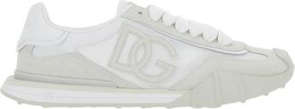 Dolce & Gabbana DG Athletic Sneakers - Heren - Sneakers - Wit - 45 EU - Su&egrave;de - Schoenen