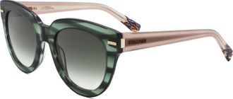 Missoni Womens 51 mm Green Sunglasses