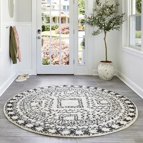 NuLOOM Alessi Baumwoll-Läufer – Einfarbig Grau, 60x180 Cm, Handgefertigt | Für Flur & Unter Möbeln