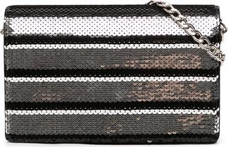 Prada Pre-owned Prada Sequin Embellished Baia Chain Flap Ladies N61FM1ABOXXJV8TQ