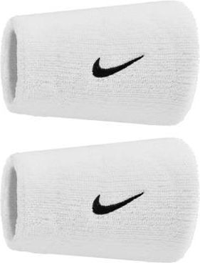 Nike polsbandjes - set van 2 Swoosh Classic Doublewide wit