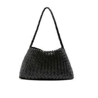 Dragon Diffusion Shoulder Bags, female, Black, Size: ONE SIZE Rosanna Woven Leather Tote Bag