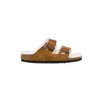 Birkenstock Arizona Shearling Narrow Fit - - Shoes - Donna - Marrone - 40 EU