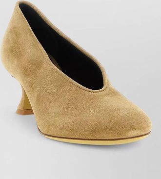 Moschino leather pumps
