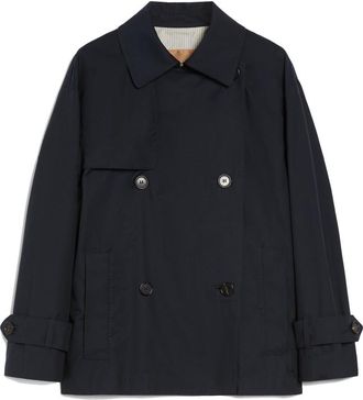 Max Mara Dark Blue Zeno Peacoat