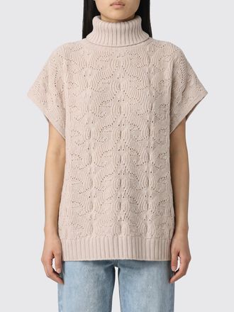 Etro Short-Sleeved Relaxed Fit Paisley Jacquard Roll Neck in Wool Blend