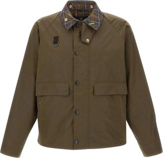 Barbour Jassen, Heren, Groen, S, Katoen, Icons Spey Wax Jacket